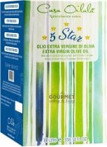 Extra Virgin Olive Oil Five Stars 10 Liter Bag-In-Box